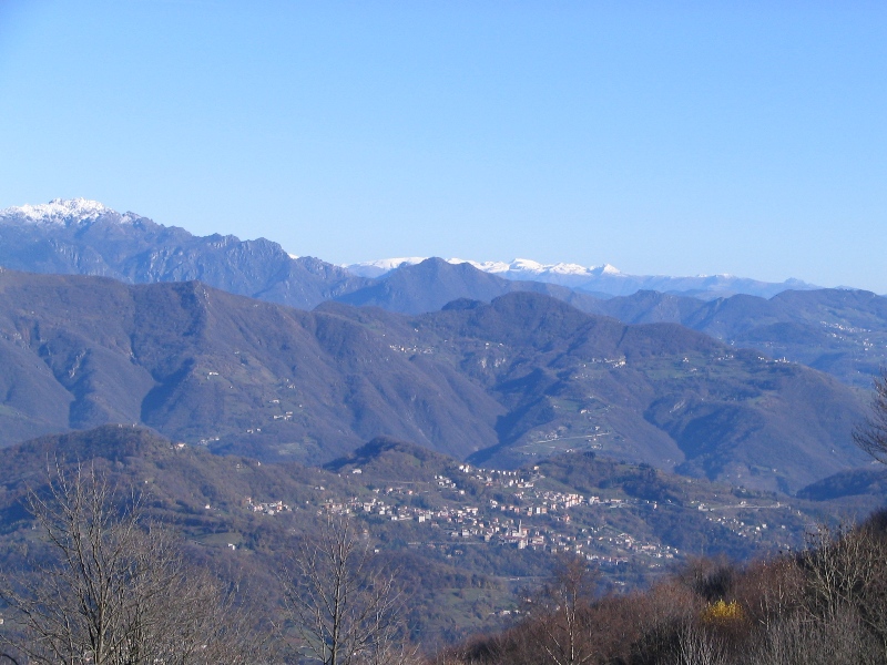 Panorama sulla Valle Imagna